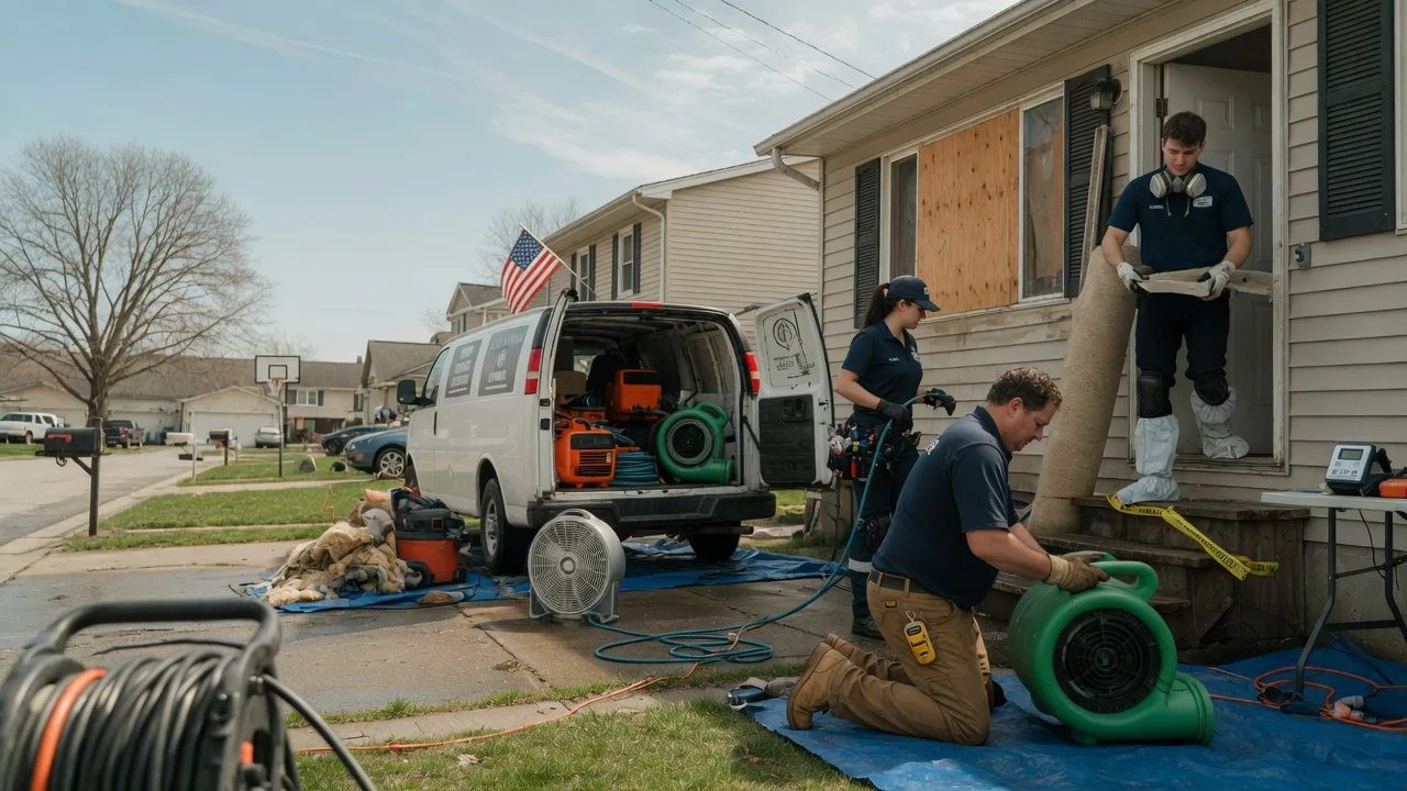 Water Damage Restoration in Perth, ND near me